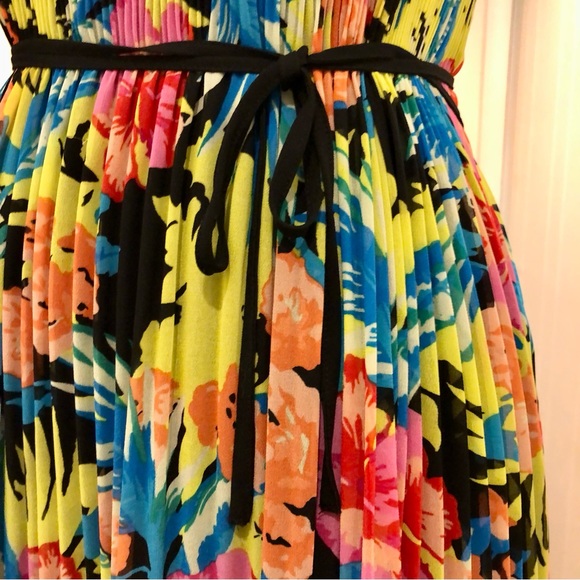 NWOT Loft Tropical Floral Fire Dress - Picture 5 of 11